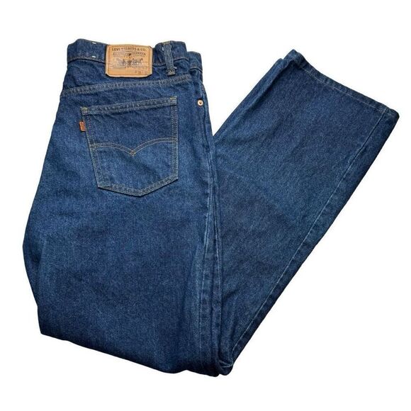 Levi’s Vintage 80s 517 Orange Tab Jeans Men’s Size 38x32‎ USA Made - Picture 1 of 6
